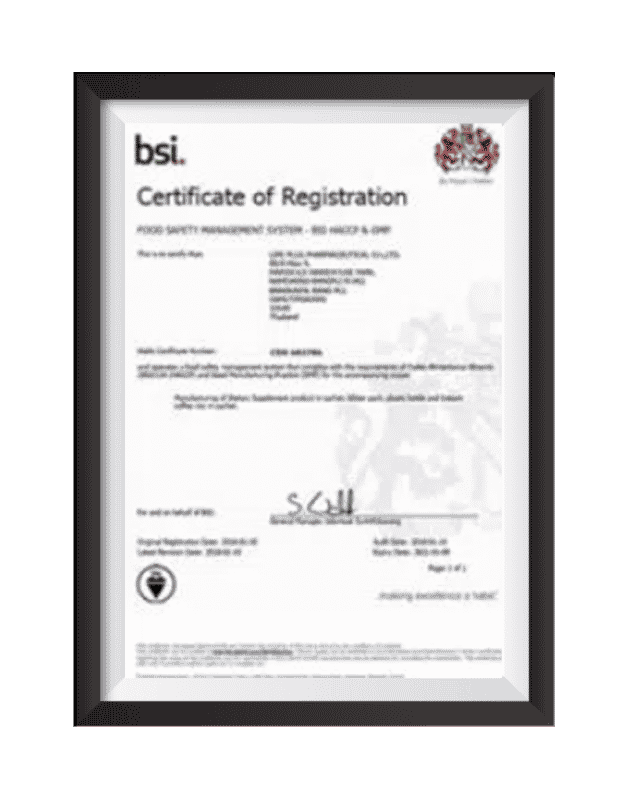 HACCP Certification - BSI Group